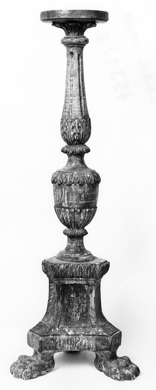 candeliere - produzione toscana (primo quarto sec. XIX)