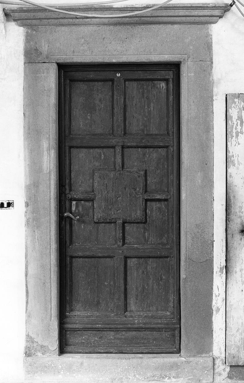 porta, serie - produzione toscana (sec. XVII)