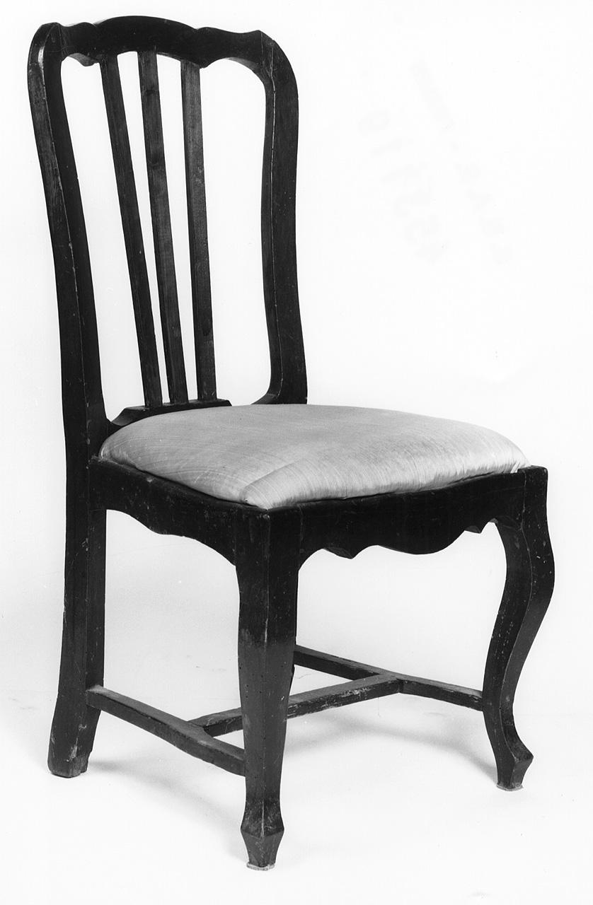 sedia - produzione lucchese (?) (sec. XVIII)