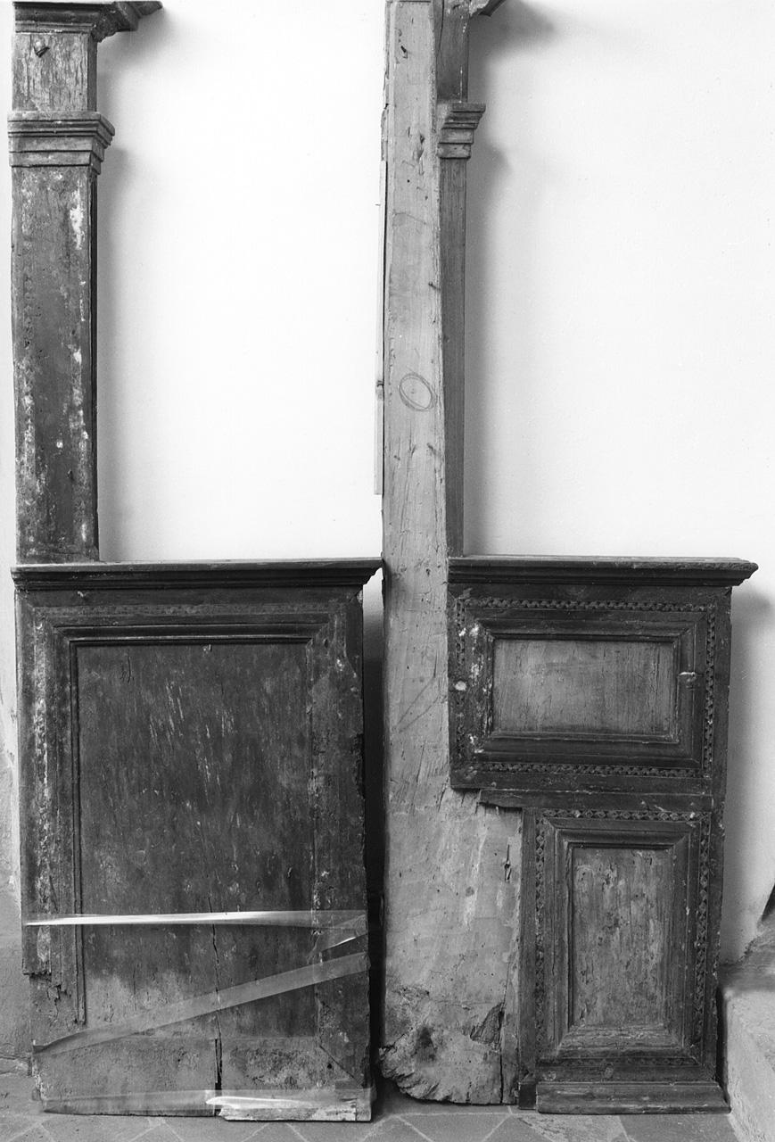 stalli del coro - bottega toscana (sec. XVI)