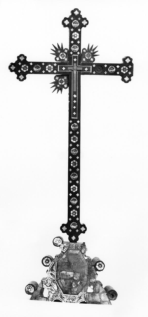 croce d'altare - bottega italiana (sec. XVIII)