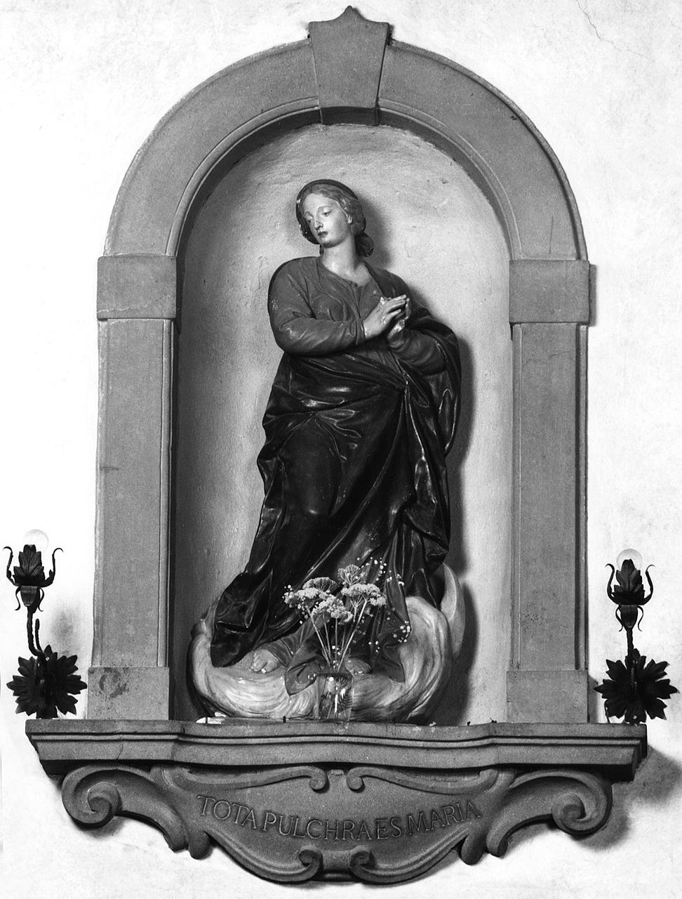 mostra di nicchia - produzione toscana (sec. XVIII)