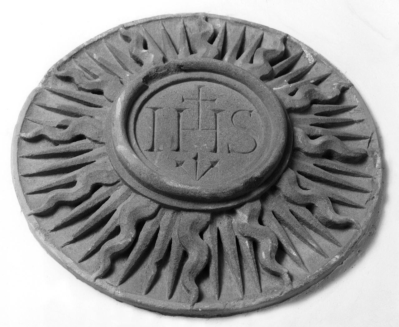 monogramma cristologico (rilievo) - produzione toscana (sec. XVIII)