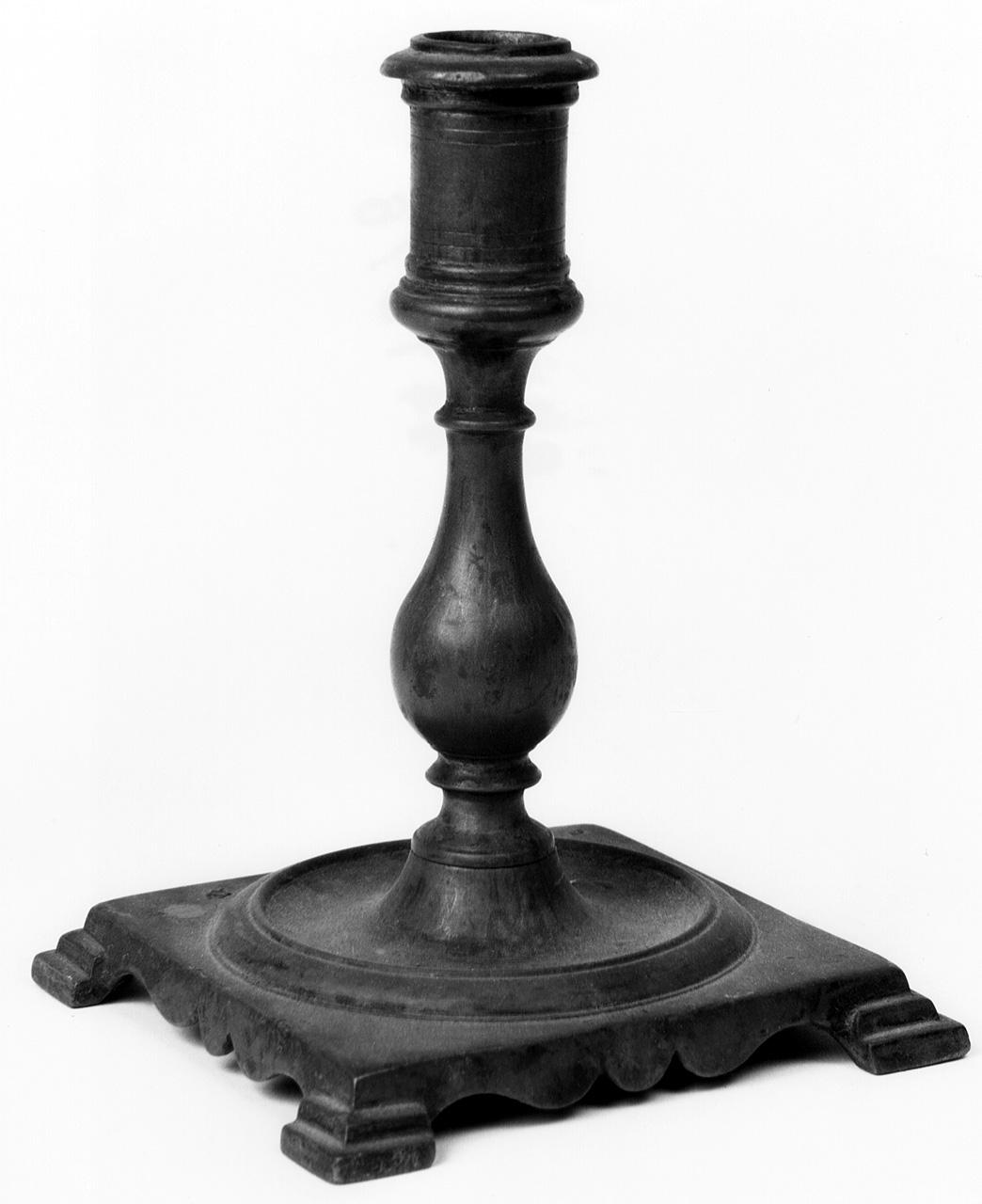 candeliere - produzione toscana (sec. XVII)