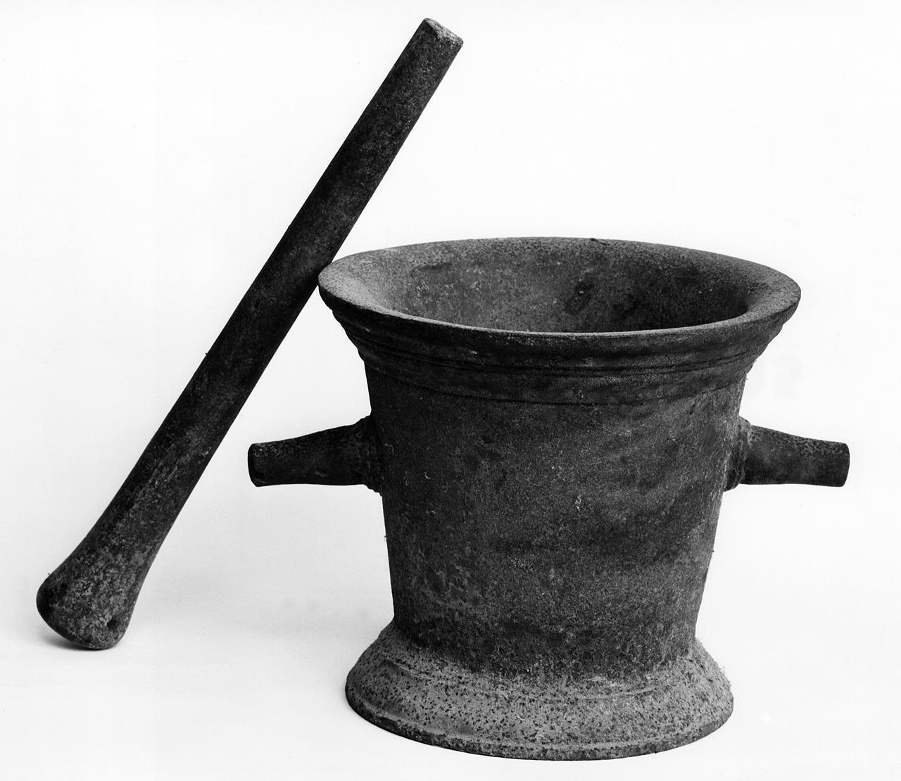 mortaio - produzione toscana (sec. XVIII)