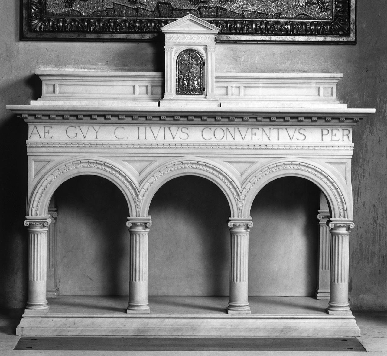 altare di Castellucci Giuseppe - manifattura fiorentina (sec. XX)