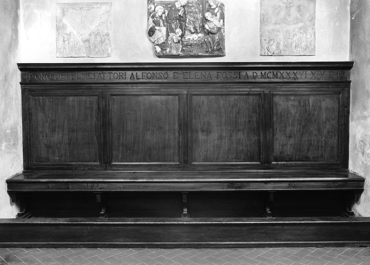 panca - manifattura fiorentina (sec. XX)