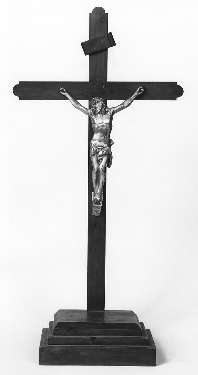 Cristo crocifisso (crocifisso) - produzione italiana (prima metà sec. XX)