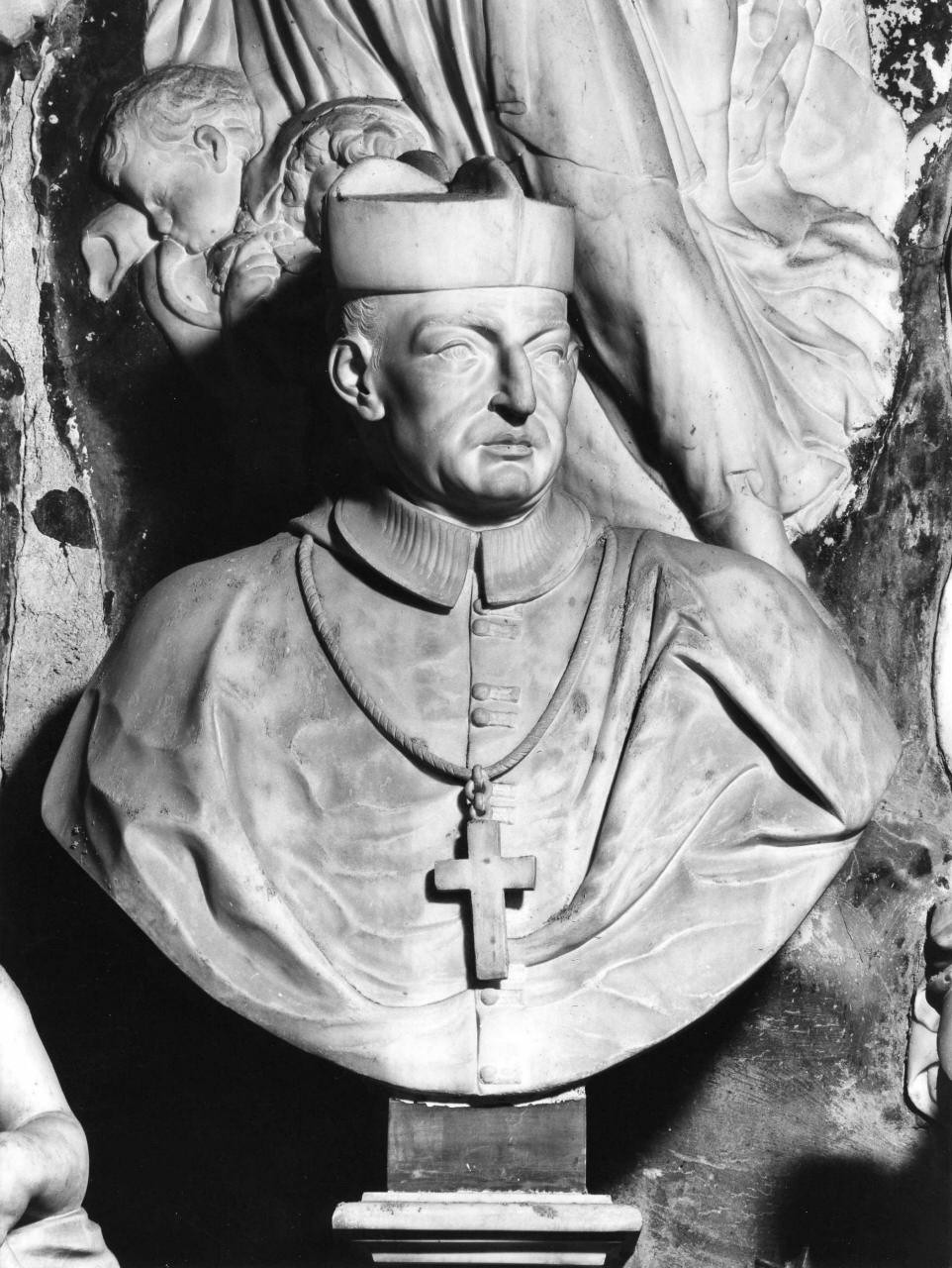 busto ritratto del cardinale Niccolò Forteguerri (busto) di Masoni Gaetano (sec. XVIII)