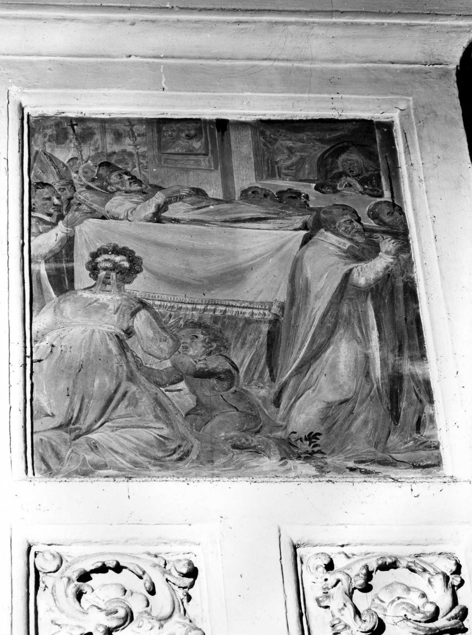 esequie di San Felice (dipinto, elemento d'insieme) di Balducci Giovanni detto Cosci (sec. XVI)