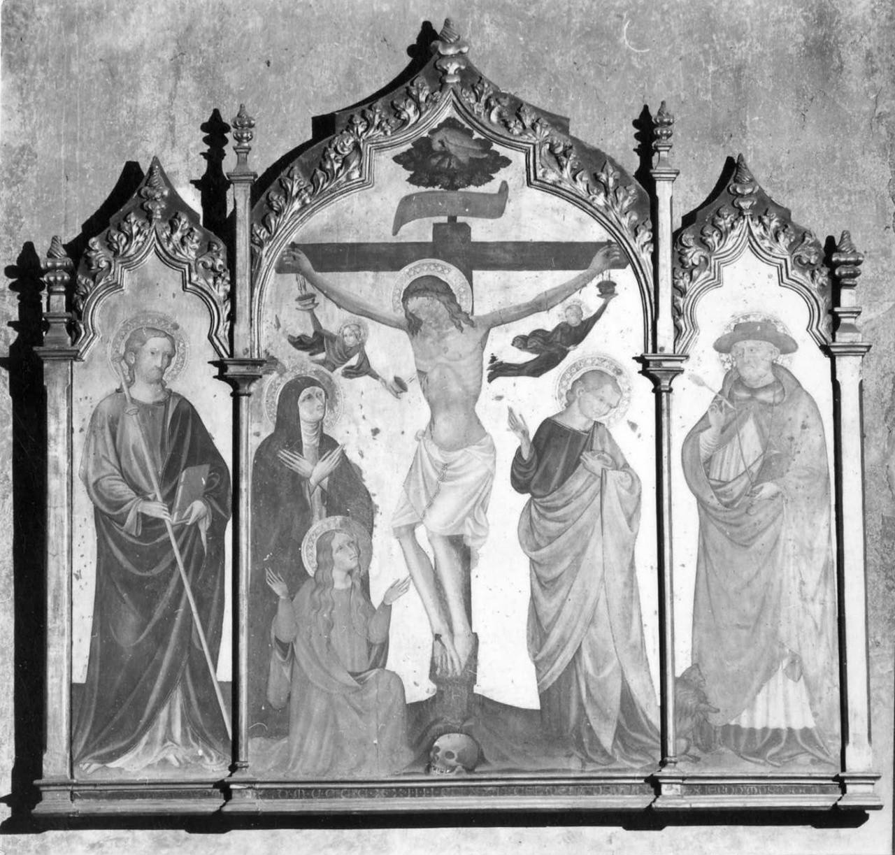 San Girolamo (dipinto, elemento d'insieme) di Maestro della Cappella Bracciolini (sec. XV)