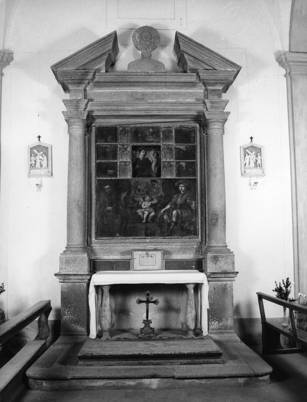 altare - a mensa - bottega toscana (sec. XVII)