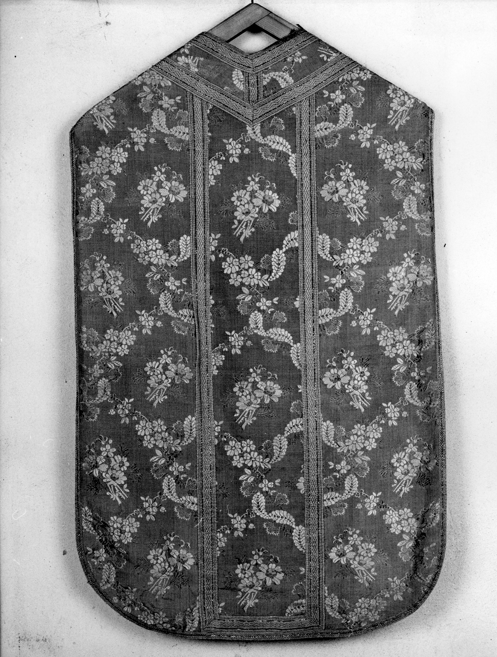 motivo decorativo floreale (pianeta) - manifattura italiana (seconda metà sec. XVIII)