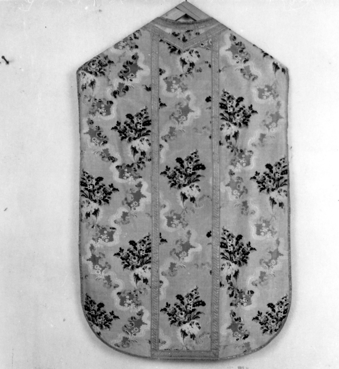 motivo decorativo floreale (pianeta) - manifattura italiana (seconda metà sec. XVIII)