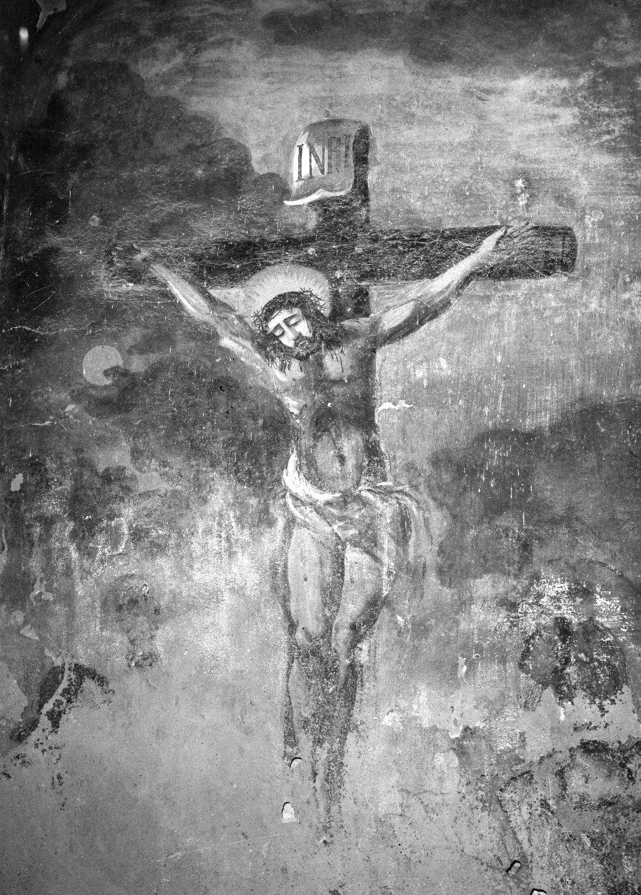 crocifissione di Cristo (dipinto) - ambito toscano (sec. XVIII)