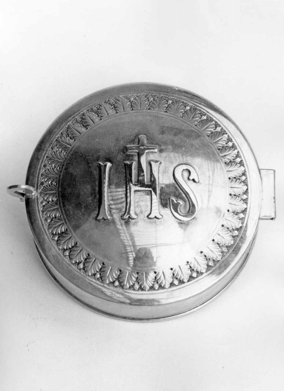 motivi decorativi vegetali (teca eucaristica) - bottega fiorentina (sec. XX)