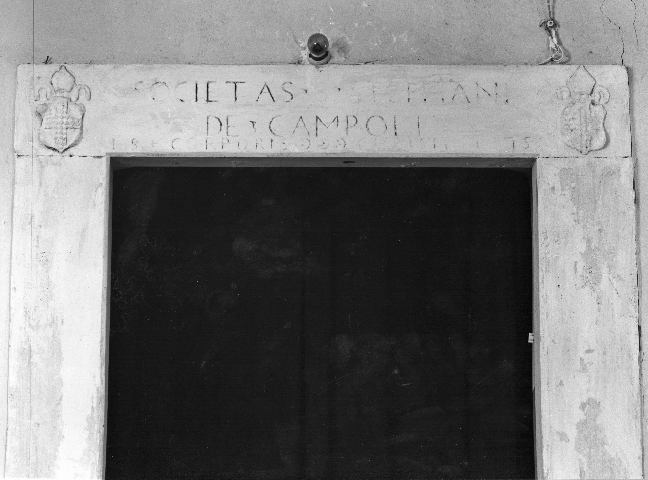 mostra di porta - bottega toscana (sec. XVI)