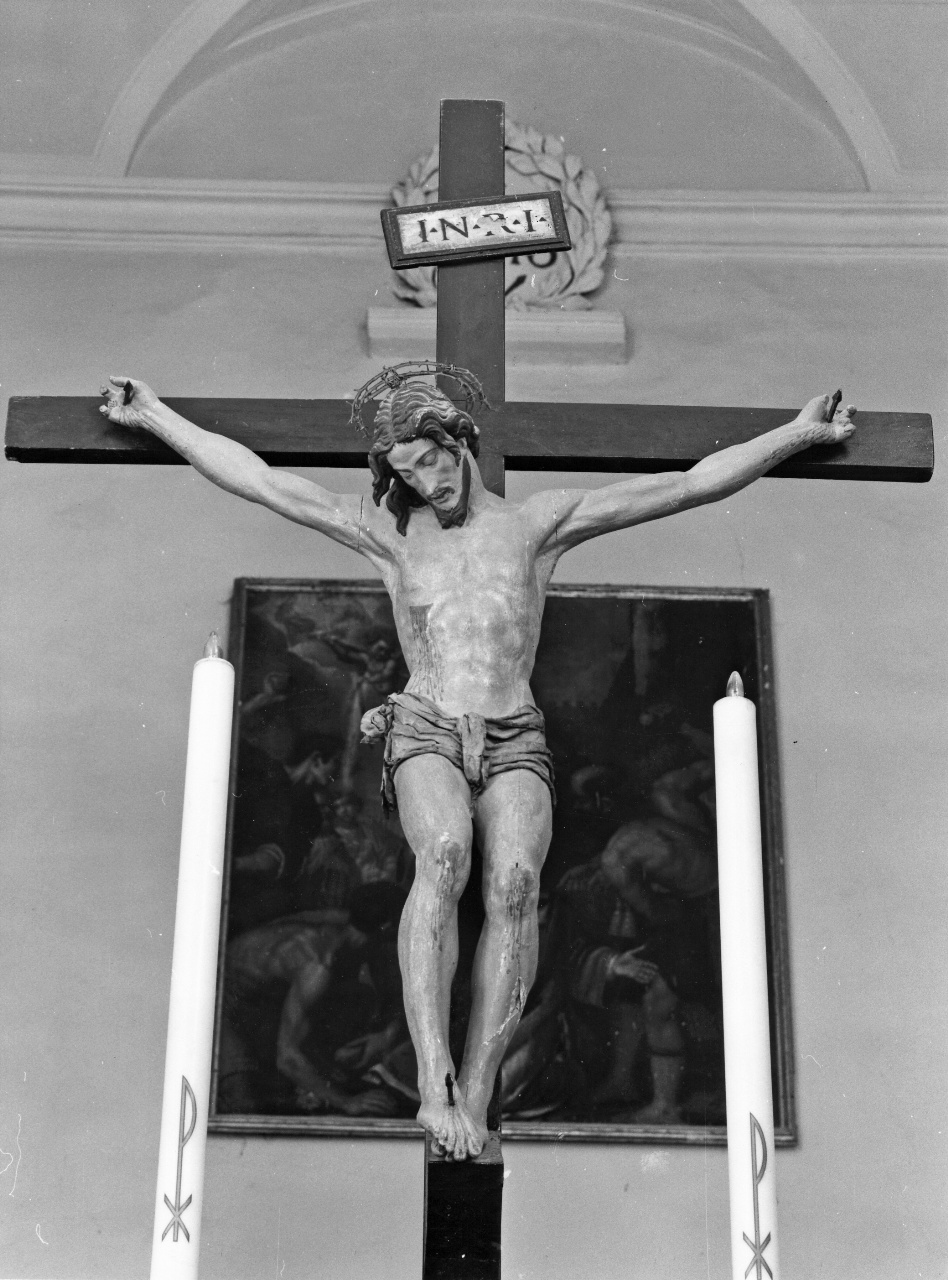 Cristo crocifisso (crocifisso) - bottega toscana (metà sec. XIX)