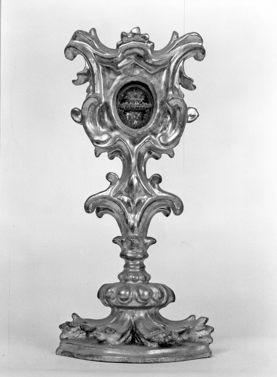 reliquiario - a ostensorio - bottega toscana (ultimo quarto sec. XVIII)