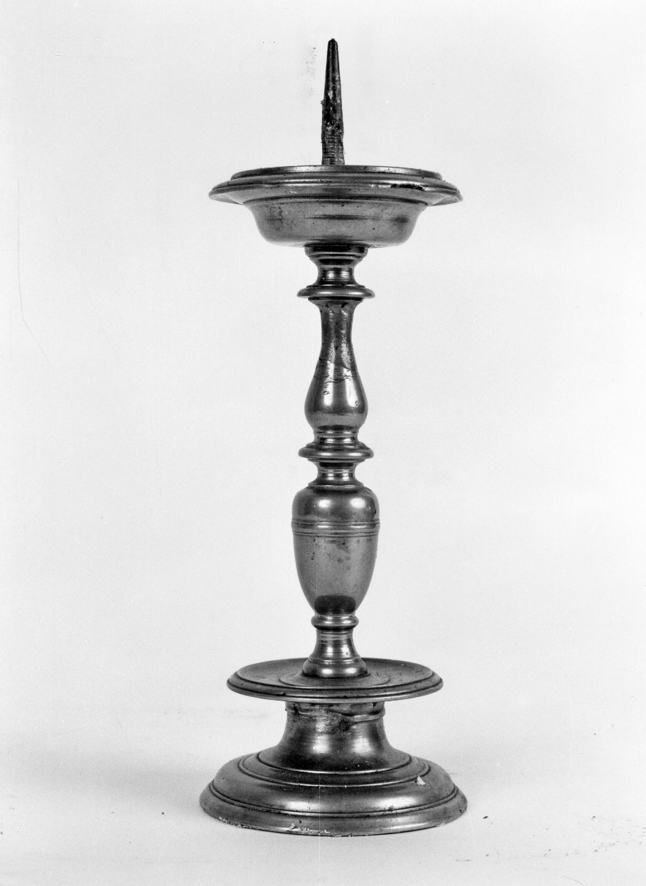 candeliere d'altare - bottega toscana (sec. XVIII)