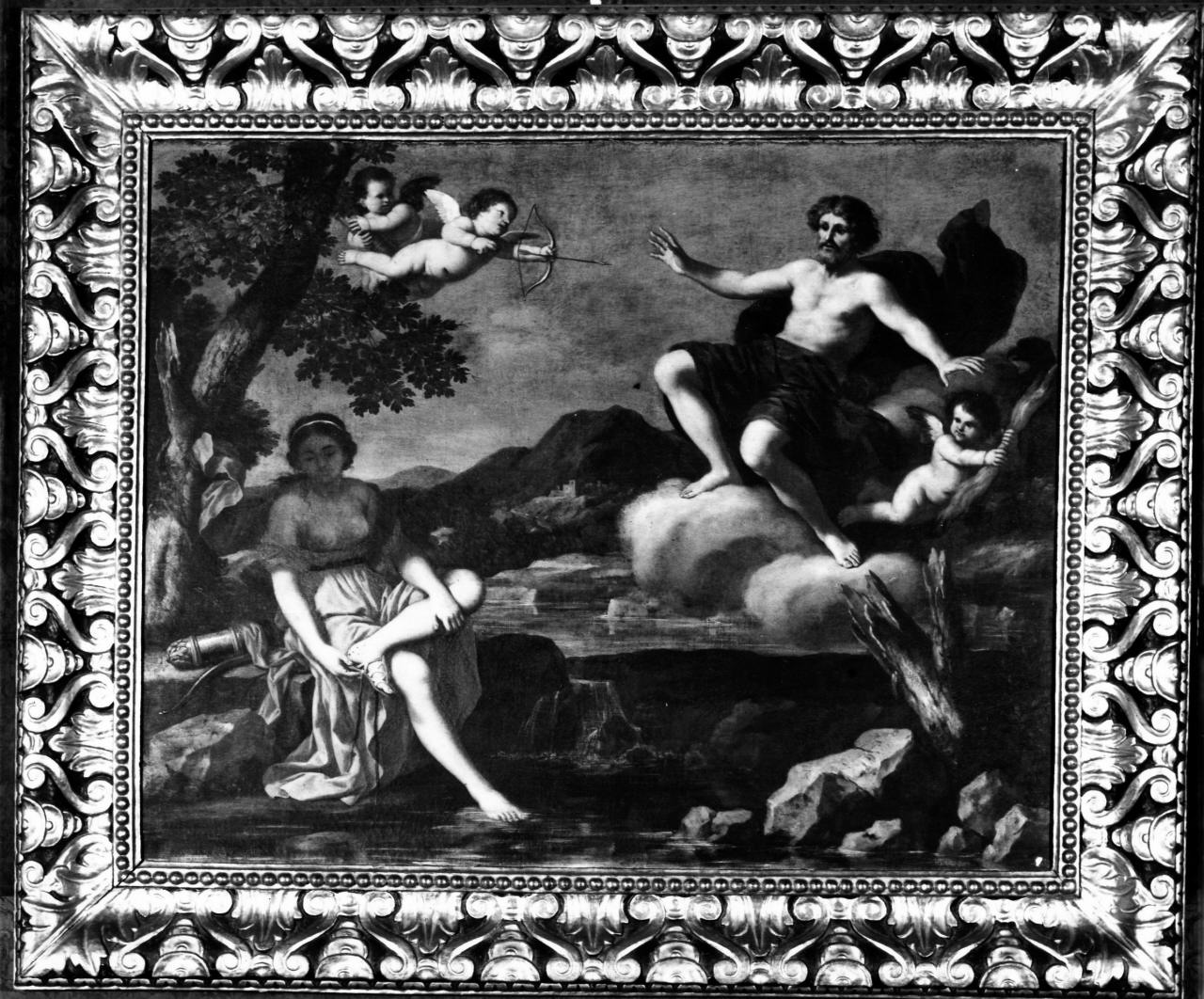 Giove e Callisto (dipinto) di Gimignani Giacinto (metà sec. XVII)