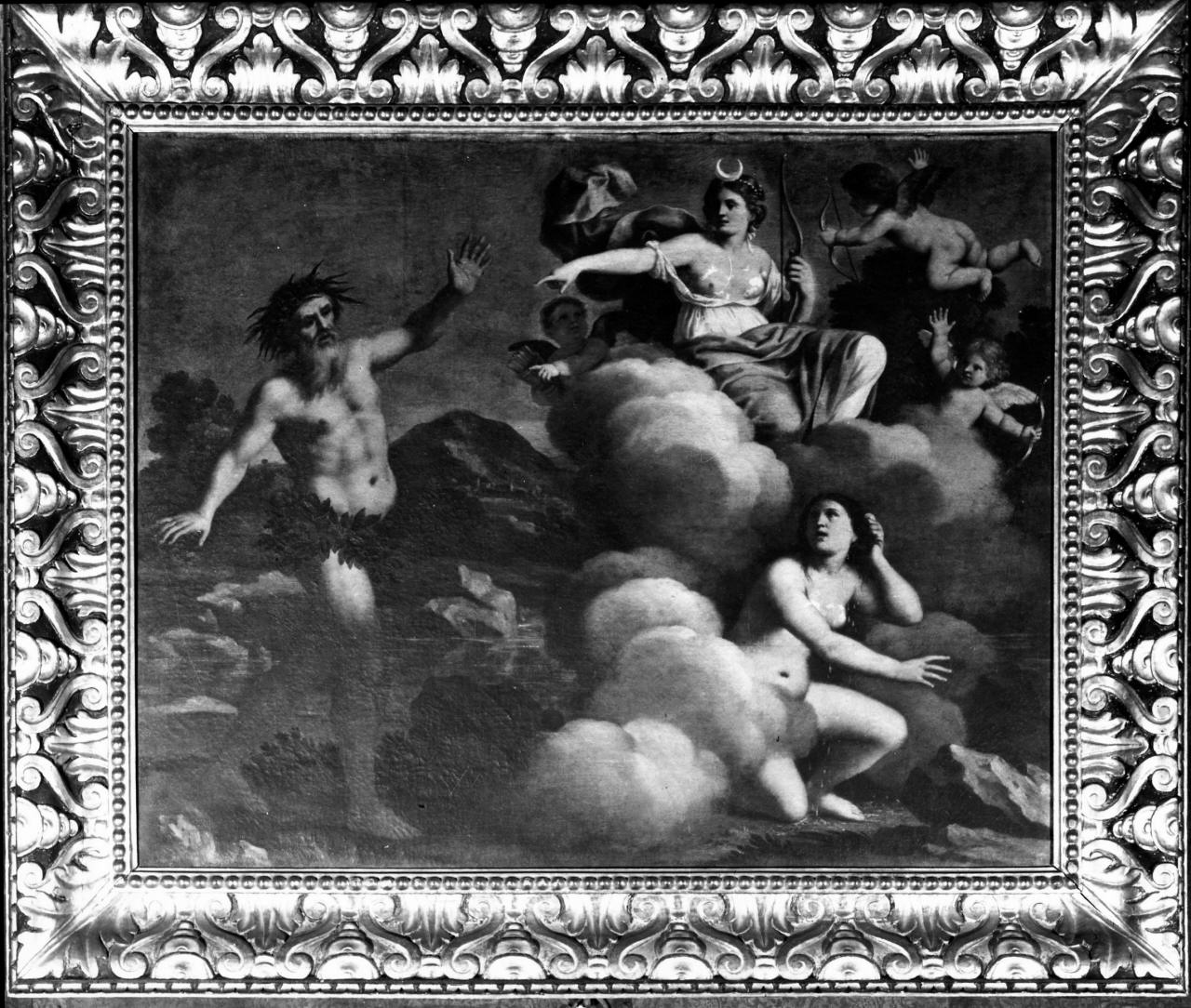 Aretusa trasformata in ruscello da Diana (dipinto) di Gimignani Giacinto (sec. XVII)