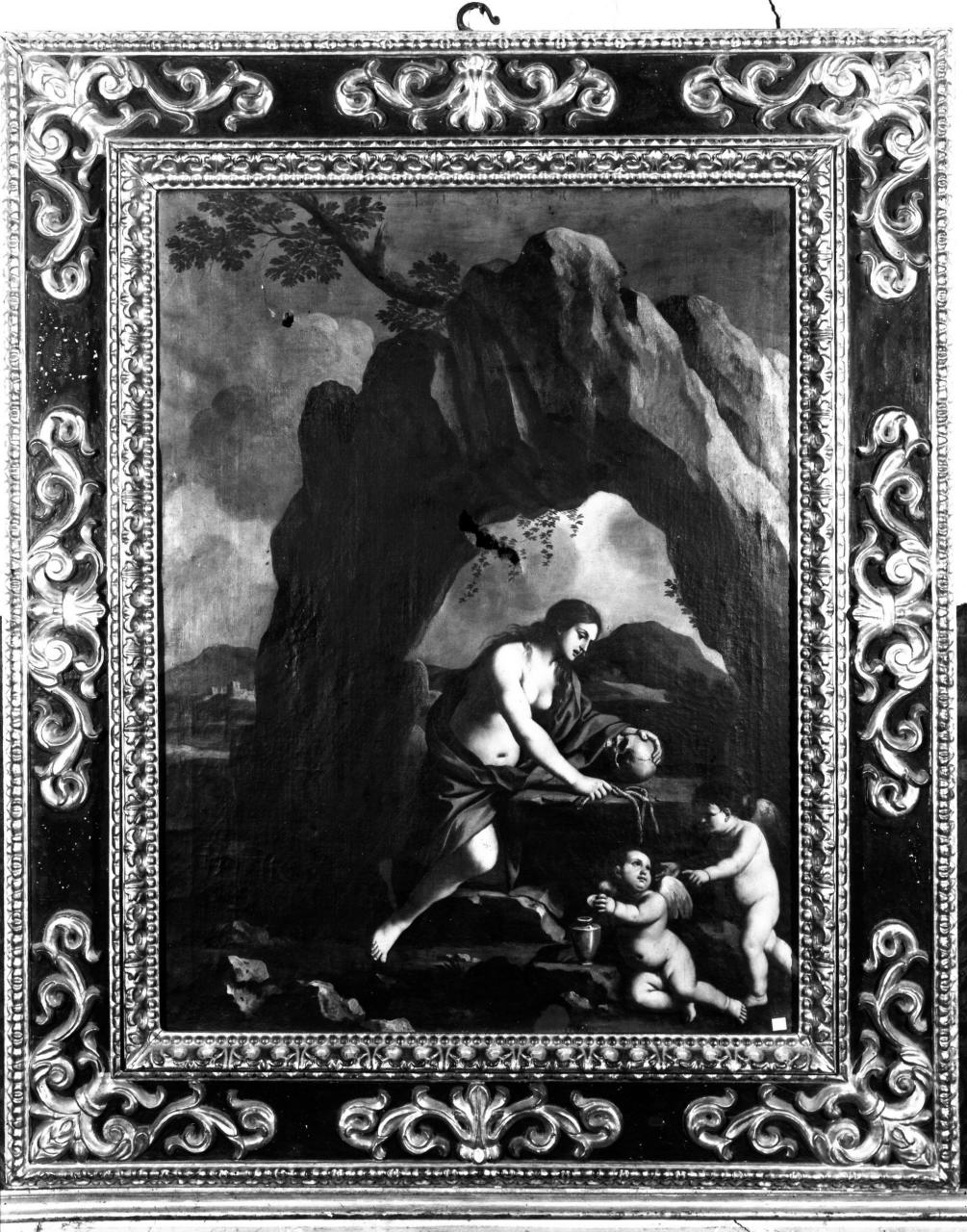 Santa Maria Maddalena penitente (dipinto) di Gimignani Giacinto, Gemignani Lodovico (sec. XVII)