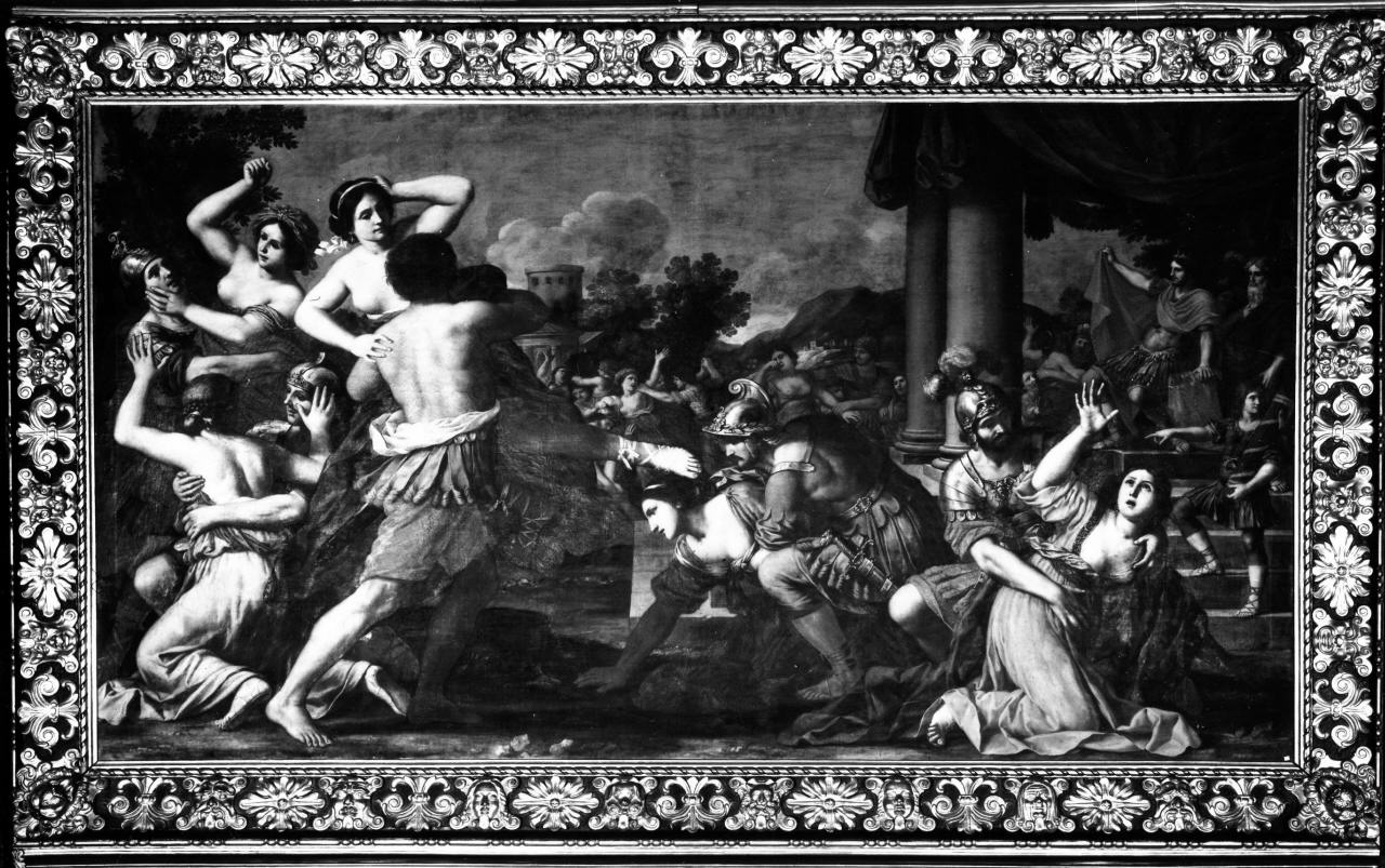 ratto delle Sabine (dipinto) di Gimignani Giacinto (sec. XVII)