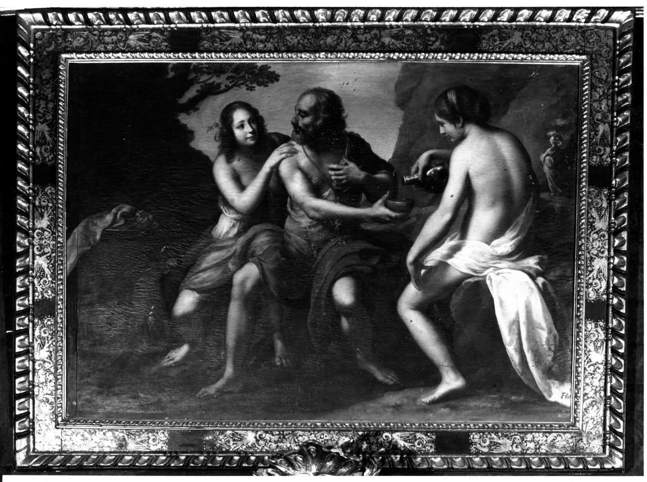 Lot e le figlie (dipinto) di Ficherelli Felice detto Riposo (metà sec. XVII)