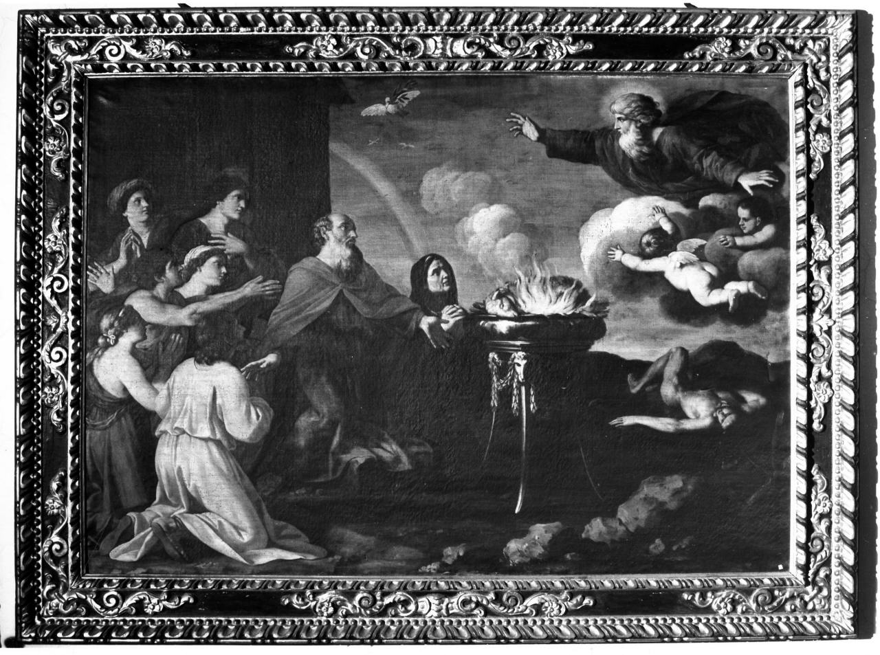 sacrificio di Noè (dipinto) di Gimignani Giacinto (sec. XVII)