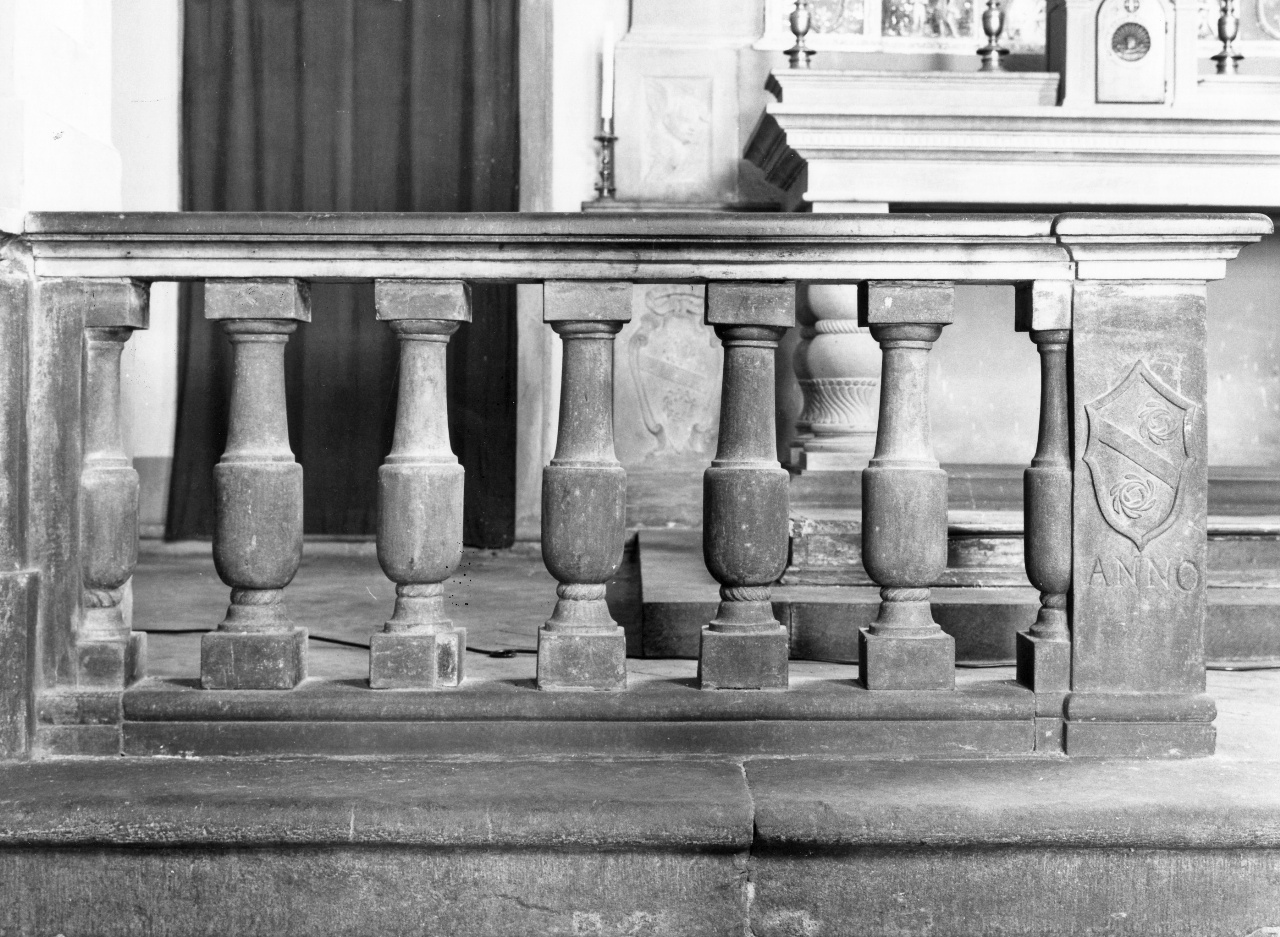balaustrata di altare, insieme - bottega toscana (sec. XVII)