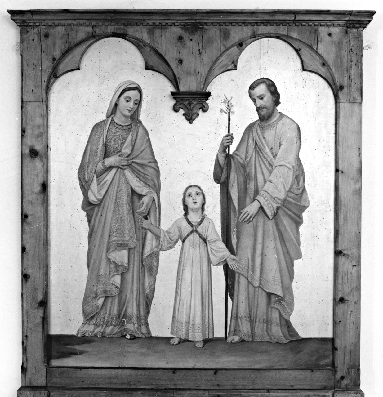 Sacra Famiglia (dipinto) di Pittaco V (sec. XX)