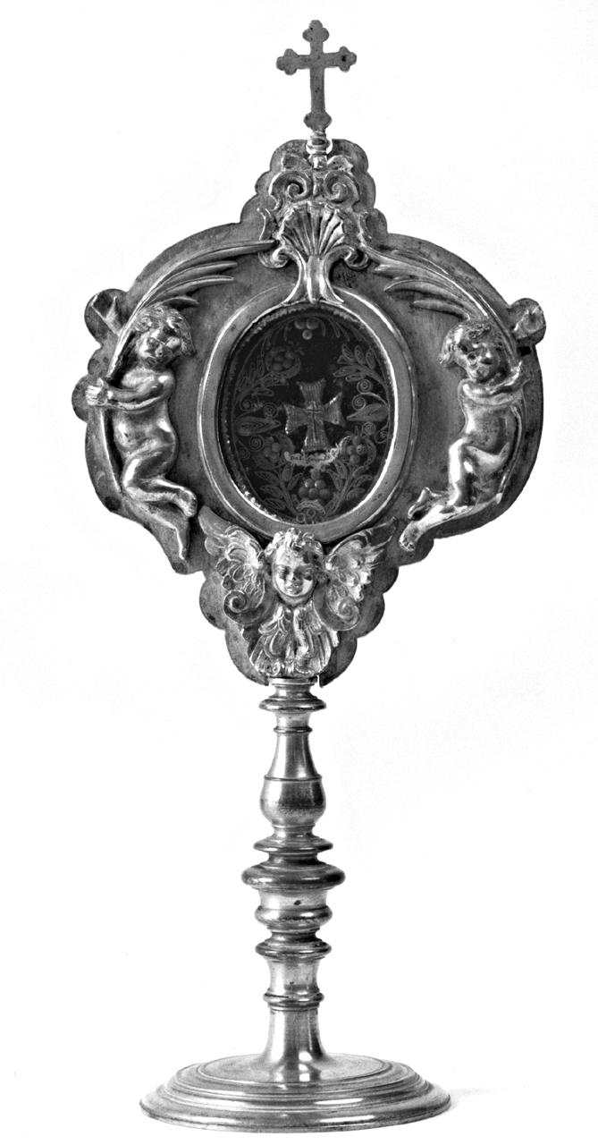 reliquiario - a ostensorio - bottega fiorentina (sec. XVII)