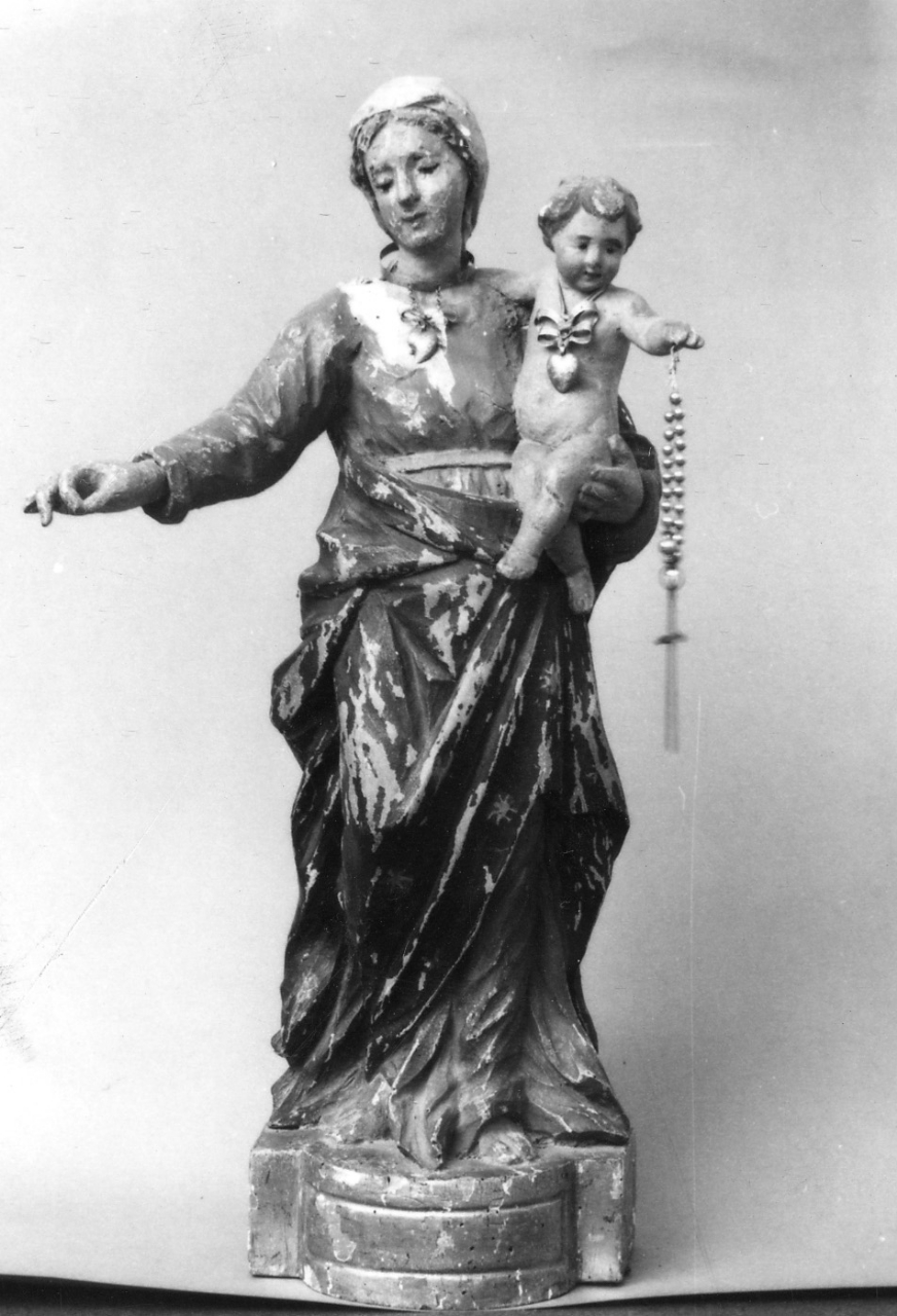Madonna con Bambino (scultura) - bottega toscana (fine sec. XVII)