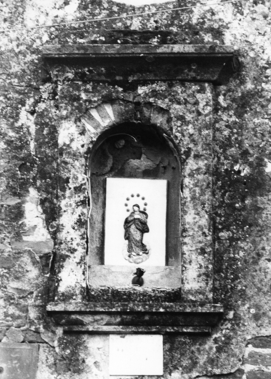 Immacolata Concezione (rilievo) - manifattura toscana (secc. XVIII/ XIX)