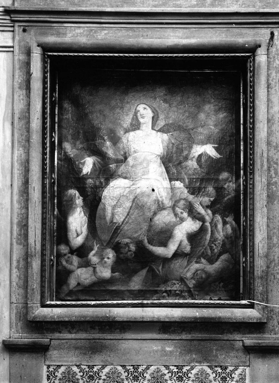 assunzione della Madonna (dipinto) di Pistocchi Luigi (sec. XVIII)