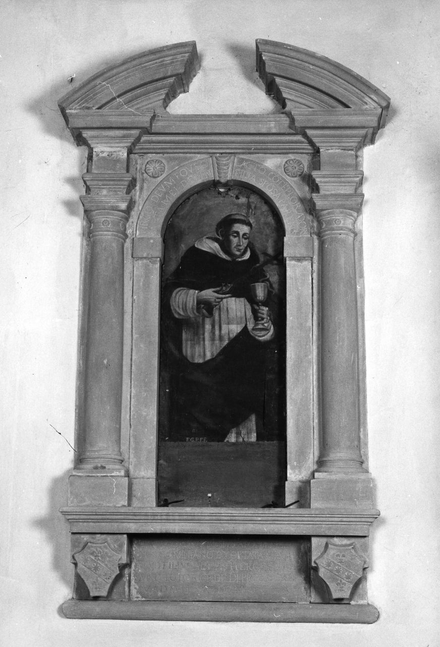 mostra di edicola, insieme - bottega toscana (sec. XVII)