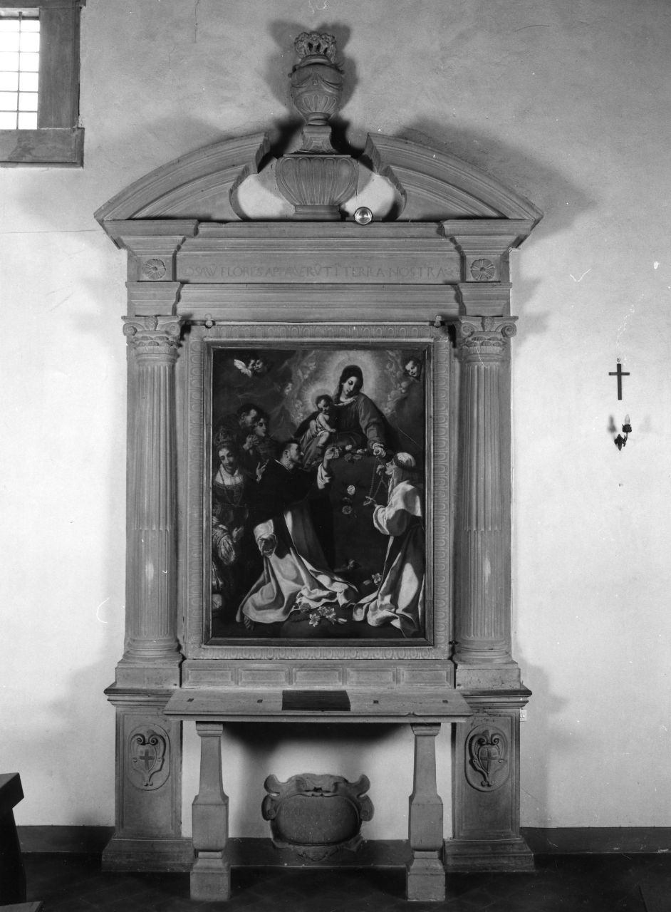 altare - a edicola - bottega toscana (sec. XVII)