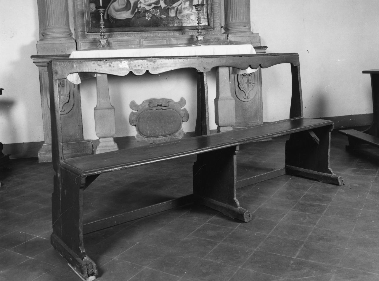 panca, serie - bottega toscana (sec. XX)