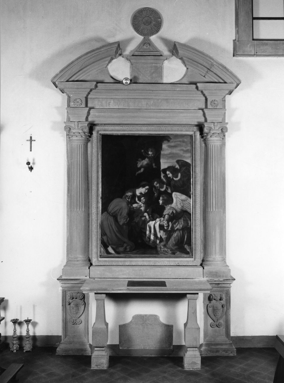 altare - a edicola - bottega toscana (sec. XVII)