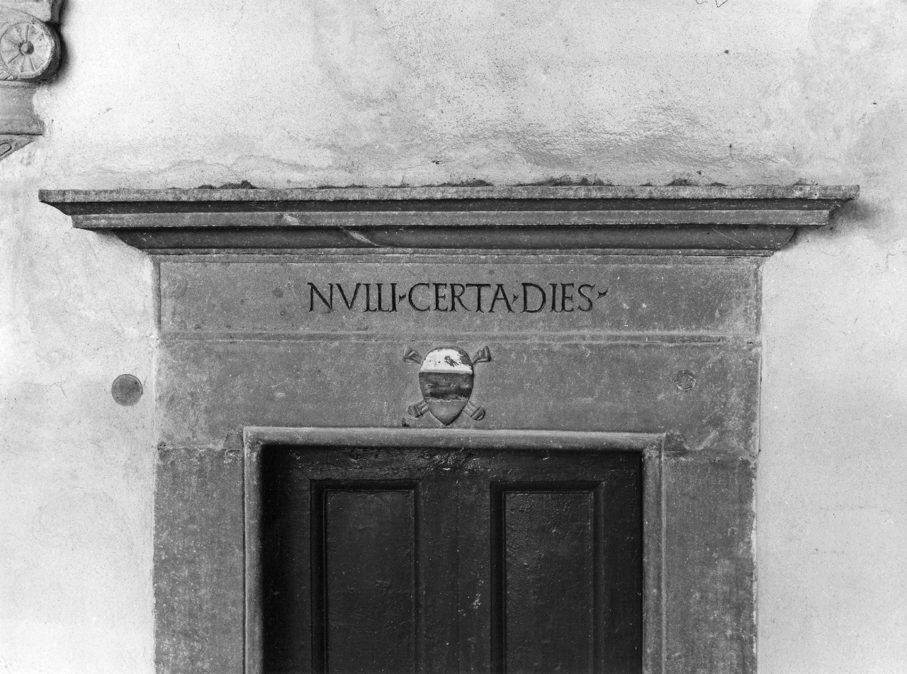 mostra di porta - bottega toscana (sec. XVI)