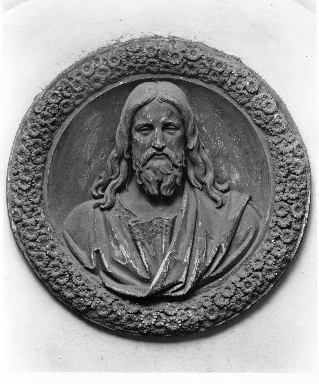 Cristo (rilievo) di Collina Francesco (attribuito) (sec. XX)