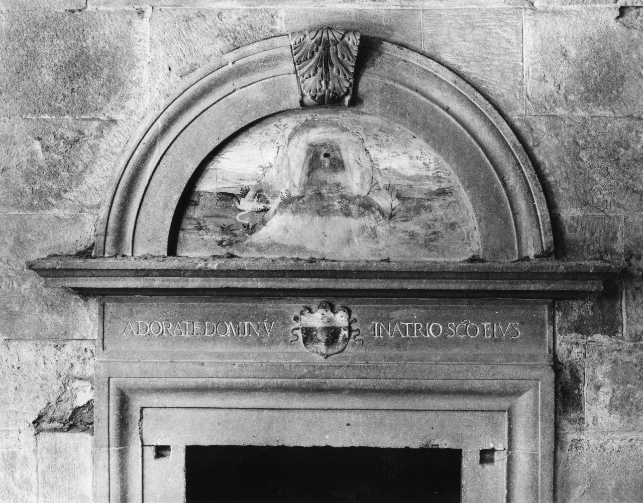 mostra di porta - bottega toscana (sec. XVI)