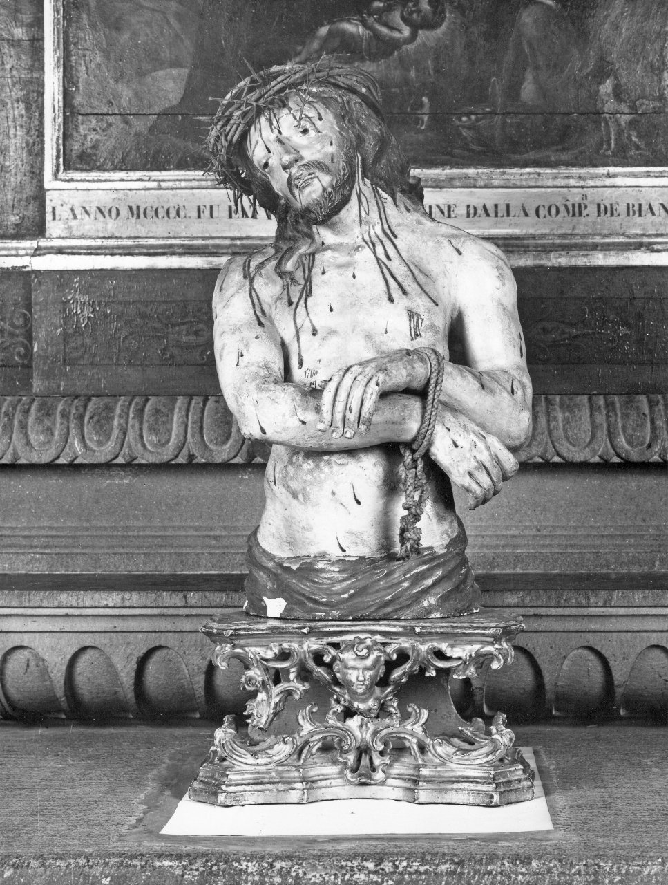 Ecce Homo (statua) - bottega toscana (fine/inizio secc. XVII/ XVIII)