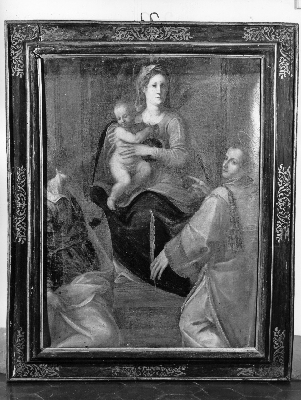 Madonna con Bambino e Santi (dipinto) - ambito fiorentino (fine/inizio secc. XVI/ XVII)