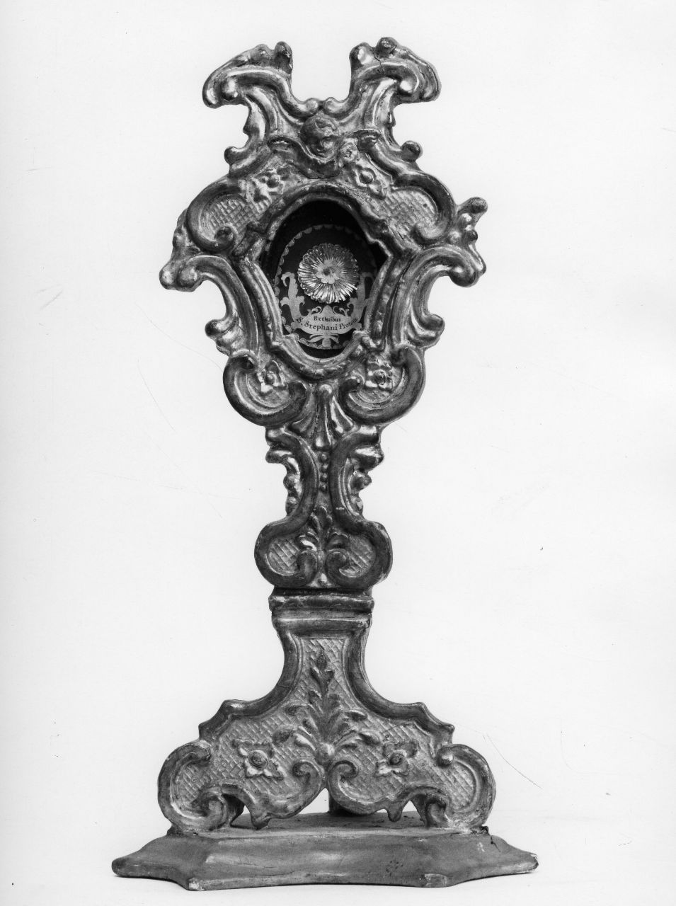 reliquiario - a ostensorio - bottega toscana (sec. XIX)