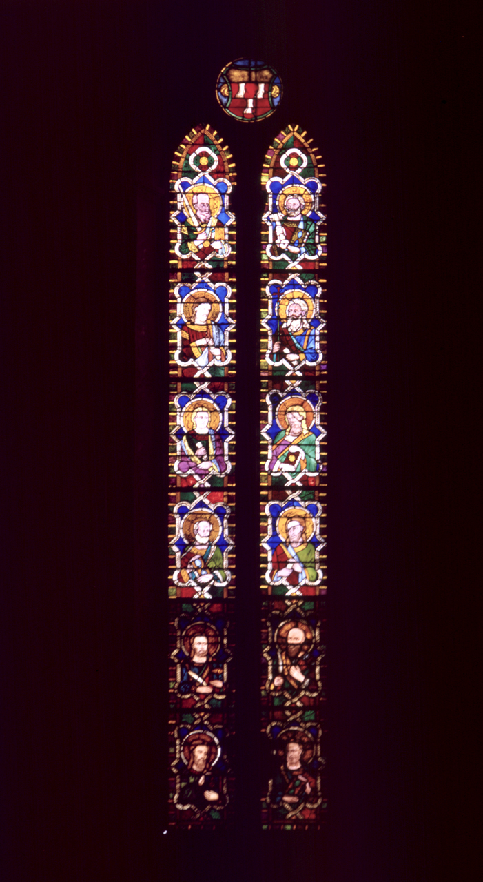 Santi (vetrata) di Giotto (scuola) (prima metà sec. XIV)