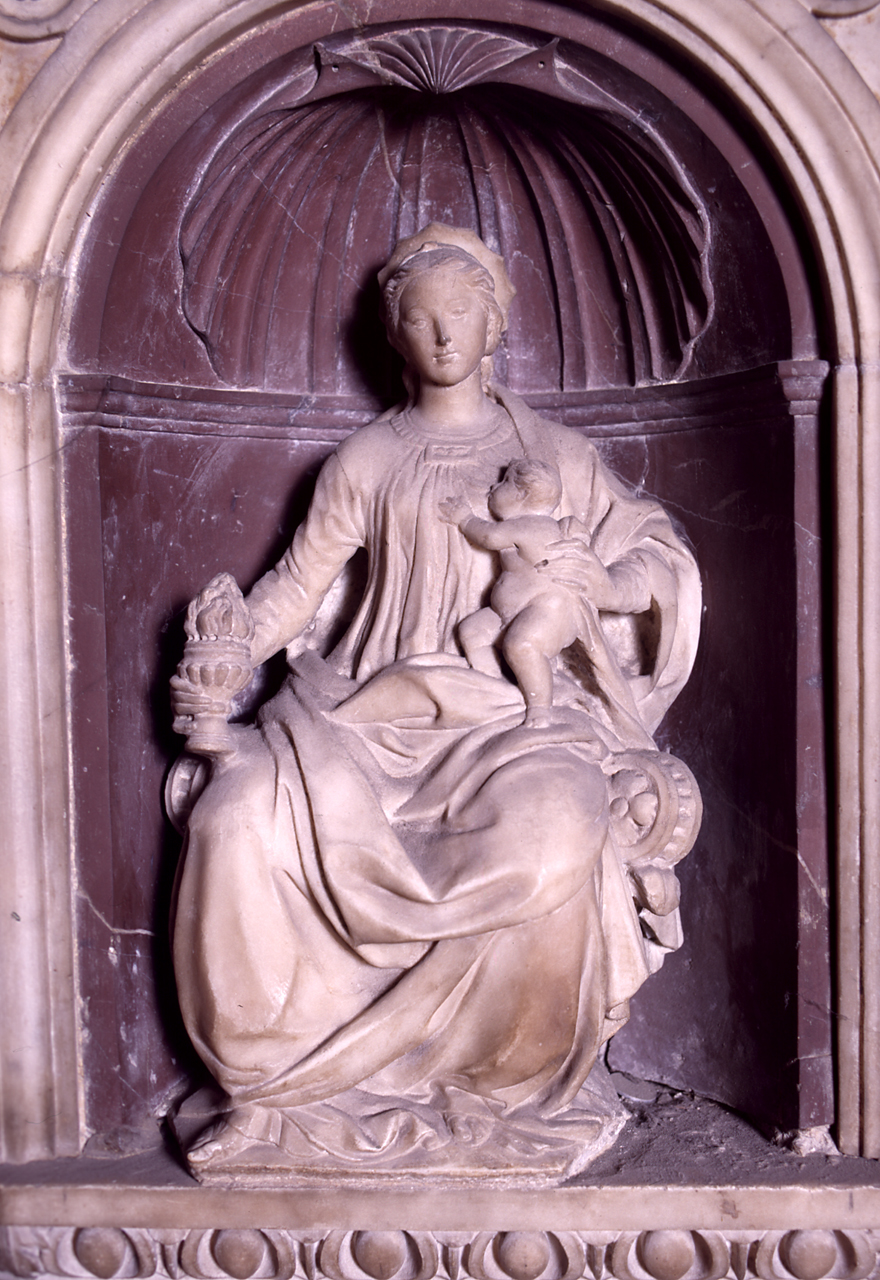 Carità (statuetta) di Benedetto da Maiano (sec. XV)