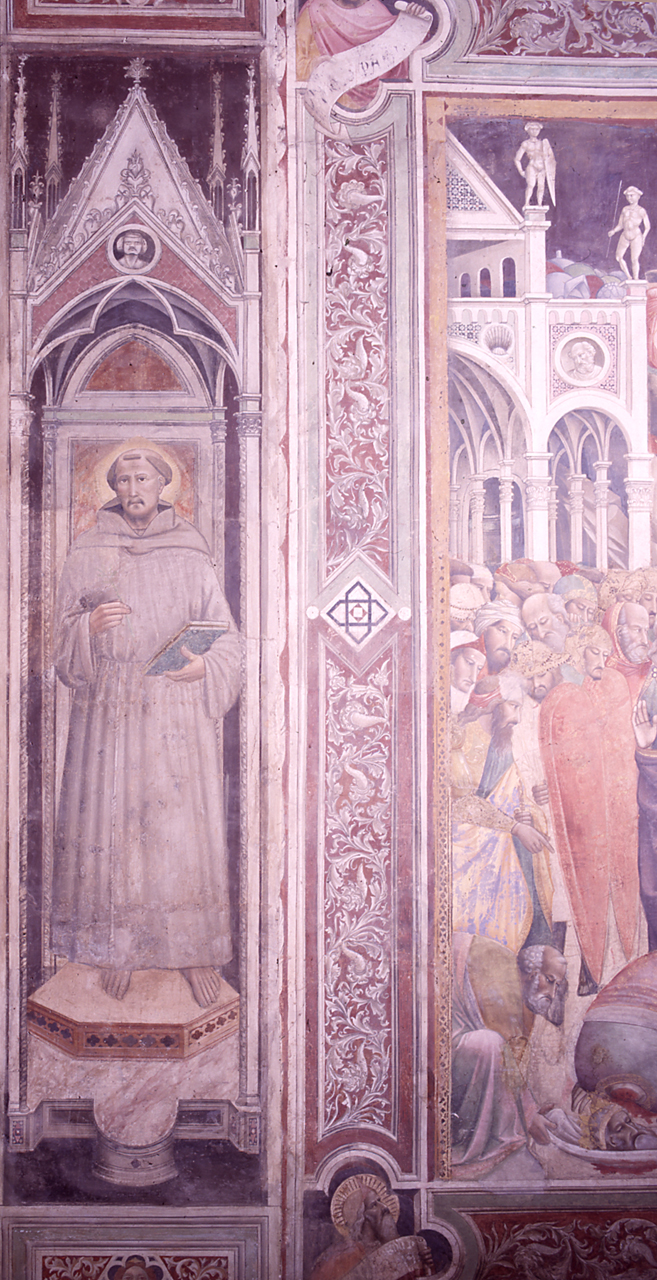 Santo francescano (dipinto) di Gaddi Agnolo (e aiuti) (sec. XIV)