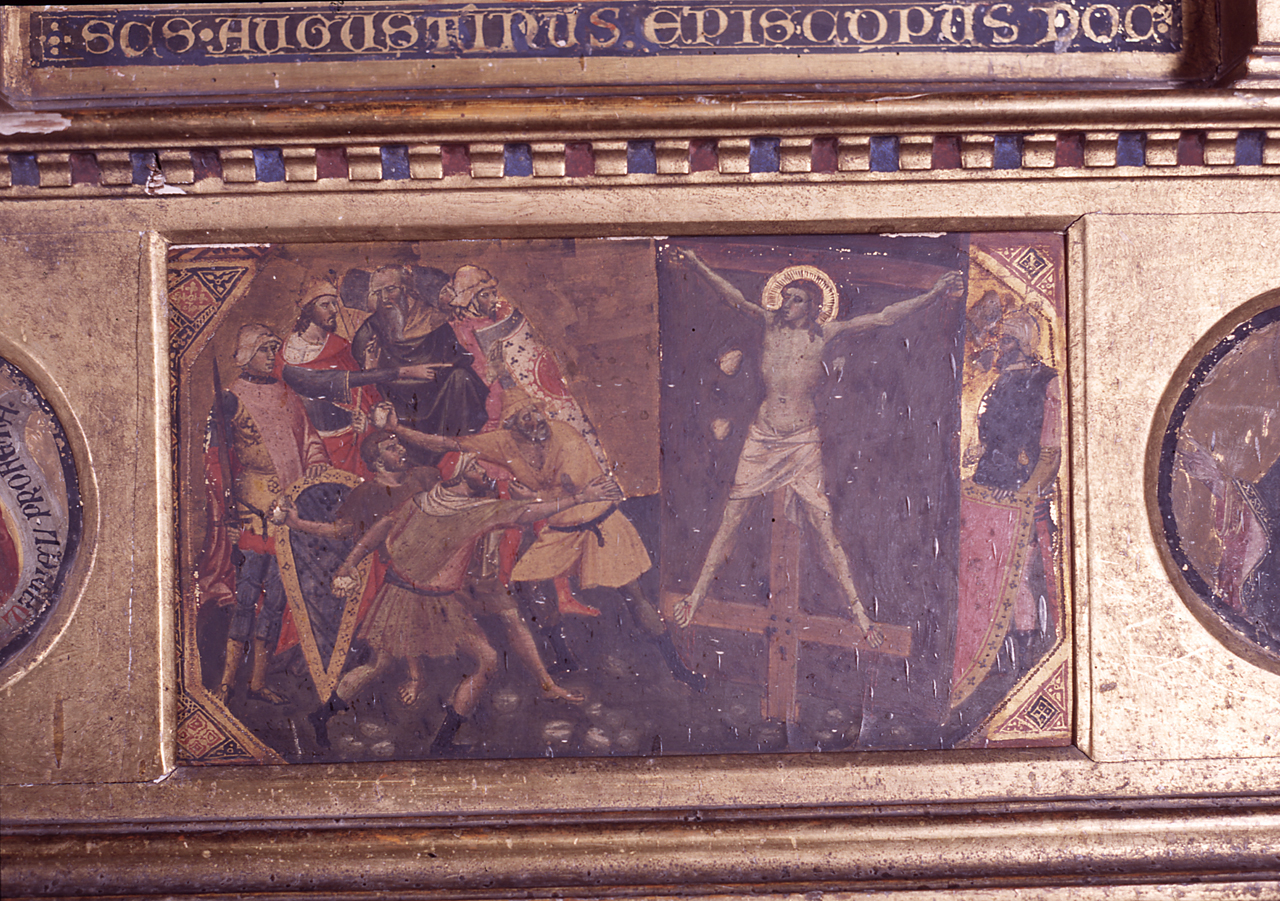 decapitazione di San Filippo (scomparto di predella) di Gerini Niccolò di Pietro (sec. XIV)